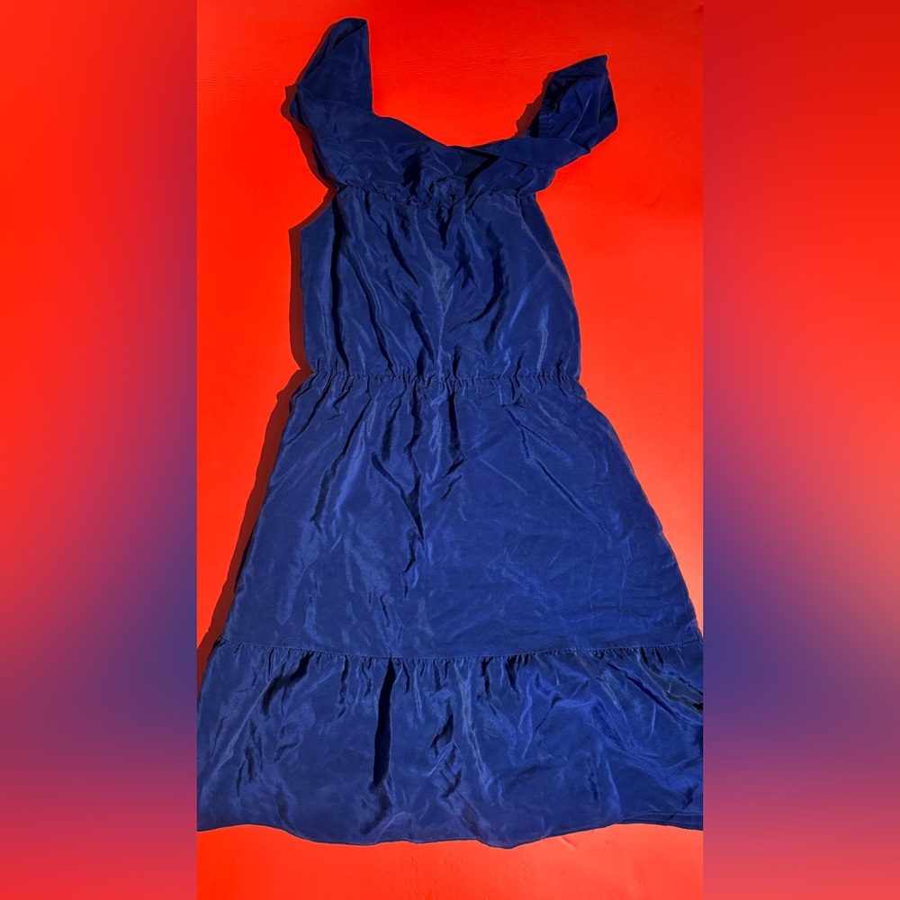 Club Monaco Blue Mini Dress